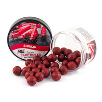 Бойлы насадочные пылящие GBS Super Carp Boiles Shrimp Креветка 16мм