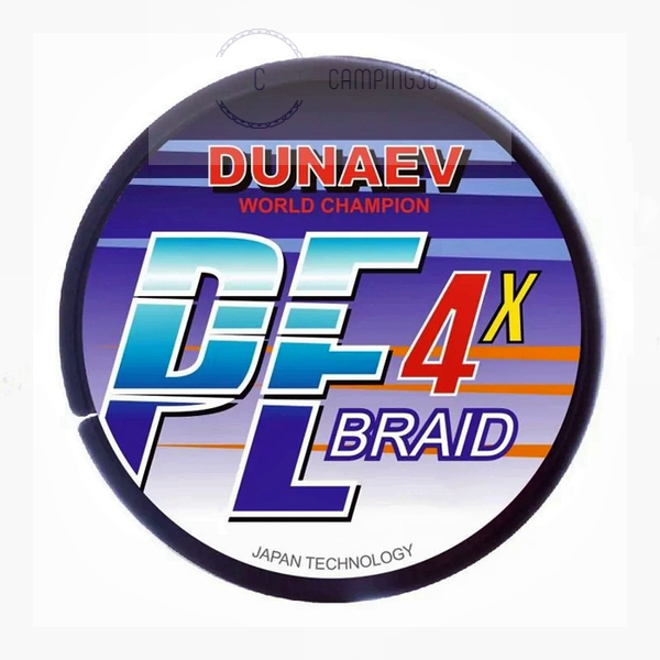 Шнур DUNAEV BRAID PE X4 150m 0.10мм Шнур DUNAEV BRAID PE X4 150m 0.10мм