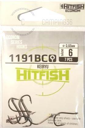 Крючок одинарный HITFISH ESH-1191 Keiryu Hook № 6 Крючок одинарный HITFISH ESH-1191 Keiryu Hook № 6