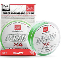 Шнур Lucky John Basara Light Green 150м d-0,091мм 3,9кг