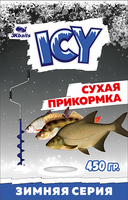 Прикормка зимняя "ICY" сухая "ПЛОТВА" (КРАСНАЯ) пакет 900гр.
