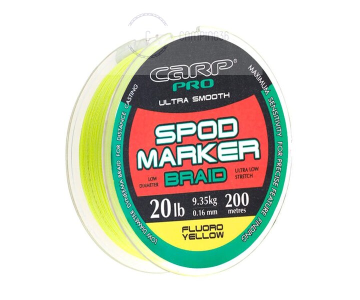 Шнур Carp Pro Spod and Marker Braid 0,16 200M (1шт) Шнур Carp Pro Spod and Marker Braid 0,16 200M (1шт)