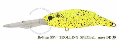 Воблер TROLLING SPECIAL SSV-TS, DD-39, FL/4,5+m/19g/85mm Воблер TROLLING SPECIAL SSV-TS, DD-39, FL/4,5+m/19g/85mm