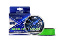 Шнур Narval Fishing Robust X4 PE 150m (fluoro green) #0.6/0.128mm 4.54kg/10lb