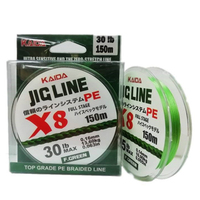Плетенка KAIDA  JIG LINE 8X салатовый 150м 0,12mm