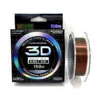 Леска CARPHUNTER 3D 0,356мм 14,52кг 150м Camo (Fluo Green)