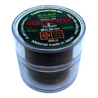 Леска CarpHunter Reflector 0,28мм 6,8кг 15,1lb 300м Camo (Fluo Green)