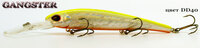 Воблер GANGSTER  SSV-GA   DD-40   FL/8m/18.5g/120mm