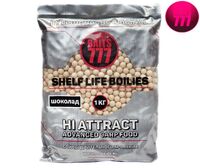 Тонущие бойлы 777 Baits (Лихоносовы)  белый шоколад 14 мм 1кг.