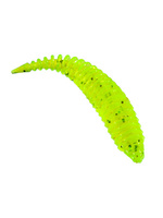 Приманка ZUB-MAGGOT SLIM 22мм(0,9")-20шт, (цвет 310) желтый с блестками
