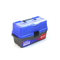 Ящик для снастей Tackle Box трехполочный NISUS синий/3/	