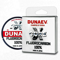 Леска Dunaev Fluorocarbon 0.117мм 30м Леска Dunaev Fluorocarbon 0.117мм 30м