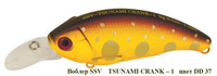 Воблер  "Серебряный ручей" TSUNAMI CRANK - 1 SSV-TS1  DD-37  FL/1,2m /9g/60mm