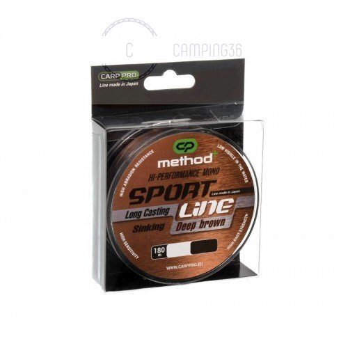 Леска CARP PRO Sport Line CP Method+ 180м 0,265мм Леска CARP PRO Sport Line CP Method+ 180м 0,265мм