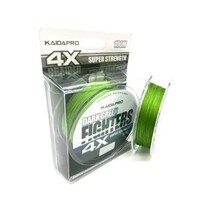 Плетеный шнур  FIGHTERS 4X 300м DARK GREEN плетенка зеленый 0,30мм  26,52кг