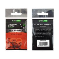 Крючок CARP PRO Black Nickel Curved Shank №6 (1уп.)