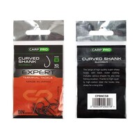 Крючок CARP PRO Black Nickel Curved Shank №8 (1уп.) Крючок CARP PRO Black Nickel Curved Shank №8 (1уп.)