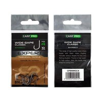 Крючок CARP PRO Black Nickel Wide Gape Classics №6 (1уп.)