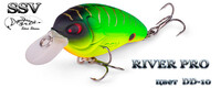 Воблер  "Серебряный ручей" RIVER PRO SSV-RPSI  DD-10  SI/0.5-3.0m /6.6g/40mm