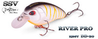 Воблер  "Серебряный ручей" RIVER PRO SSV-RPSI  DD-20  SI/0.5-3.0m /6.6g/40mm