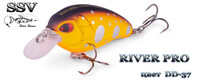 Воблер  "Серебряный ручей" RIVER PRO SSV-RPSI  DD-37  SI/0.5-3.0m /6.6g/40mm