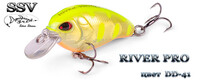 Воблер  "Серебряный ручей" RIVER PRO SSV-RPSI  DD-41  SI/0.5-3.0m /6.6g/40mm