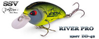 Воблер  "Серебряный ручей" RIVER PRO SSV-RPSI  DD-42  SI/0.5-3.0m /6.6g/40mm