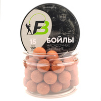 Бойлы насадочные растворимые (в банке) Fishing Band Mandarin 15 мм 100 гр