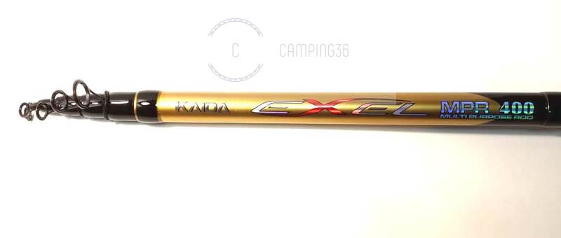 Удилище телескопическое с кольцами Kaida EXEL 4,5 м Удилище телескопическое с кольцами Kaida EXEL 4,5 м