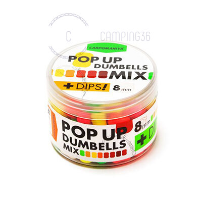 Бойлы плавающие КАРПОМАНИЯ Dumbells+Dips MIX 8мм 60гр (банка) Бойлы плавающие КАРПОМАНИЯ Dumbells+Dips MIX 8мм 60гр (банка)