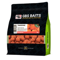 Бойлы GBS прикормочные Tangerine Мандарин 20мм 1кг